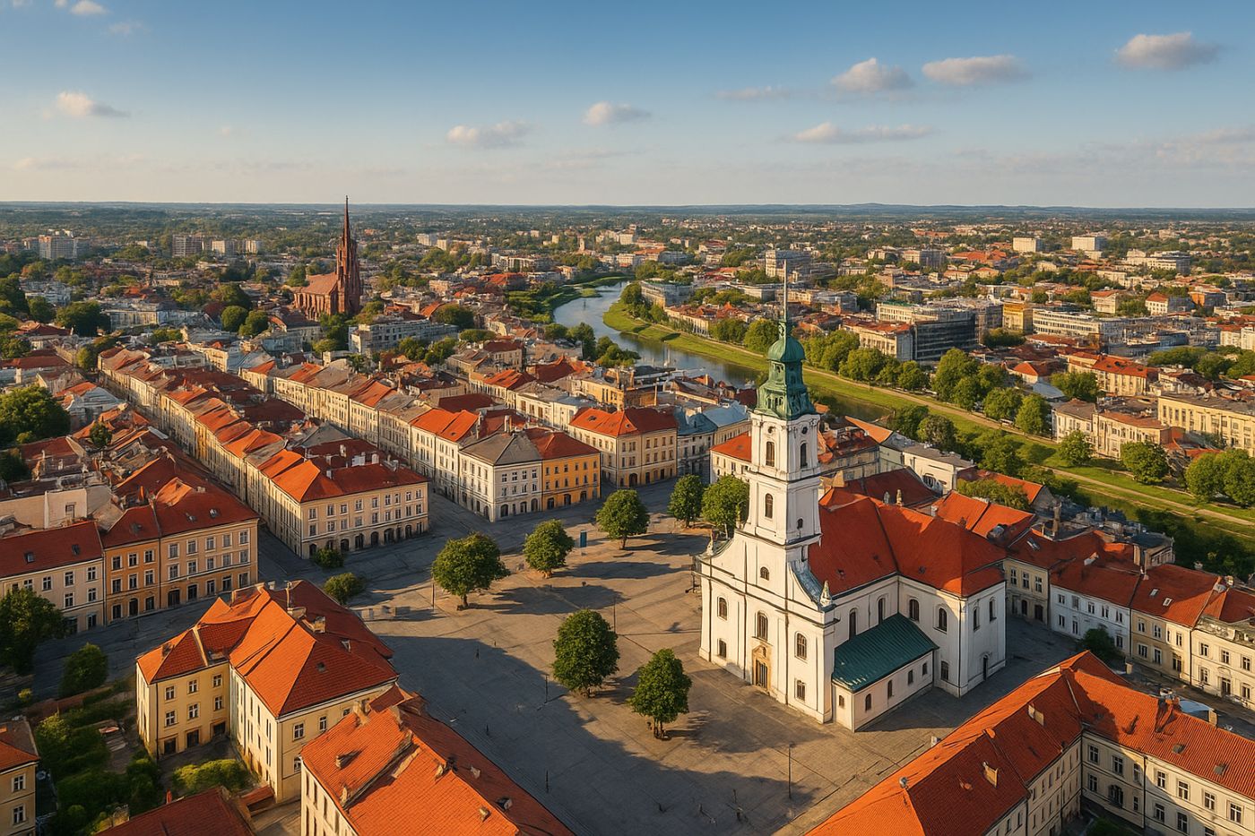 Alpinistyczne prace na wysokości w Rzeszowie